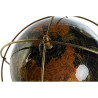 Globe Home ESPRIT Yellow Brown Black PVC Aluminium 25 x 25 x 42 cm