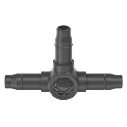 Hose connector Gardena "Easy & Flexible" 13211-20 T-shaped 10 Units 3/16"