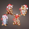 Decorative Garden Figure 491338 animals Christmas 17,8 x 17,2 x 23,5 cm