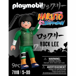 Figure Playmobil Rock Lee 9 Pieces