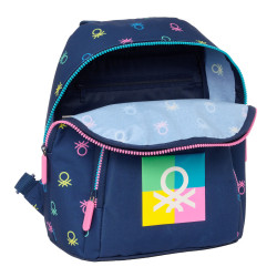 Rucksack Benetton Cool Mini Navy Blue 25 x 30 x 13 cm