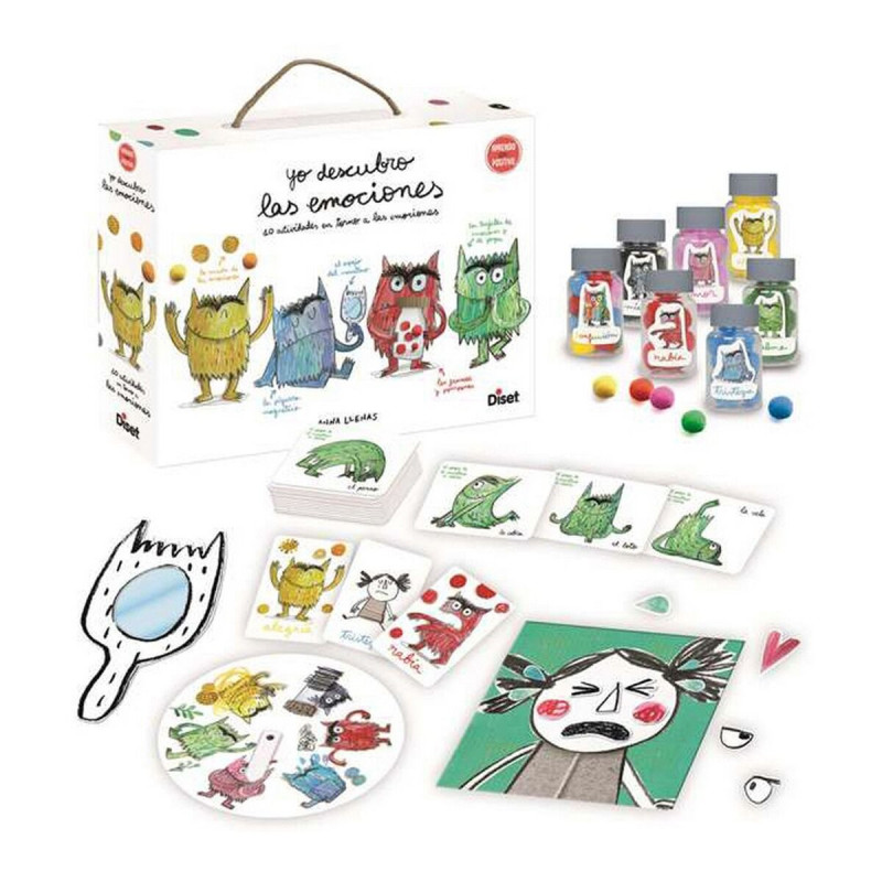 Educational Baby Game Diset Yo descubro las emociones 168 Pieces