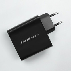 Wall Charger Qoltec 52379 Black 65 W (1 Unit)