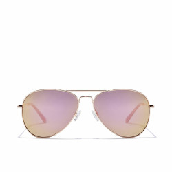 Unisex Sunglasses Hawkers Hawk Golden Rose gold Polarised (Ø 54 mm)