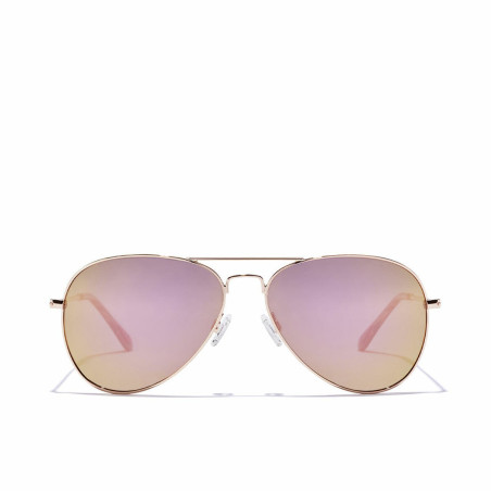 Unisex Sunglasses Hawkers Hawk Golden Rose gold Polarised (Ø 54 mm)