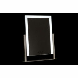 Tabletop Touch LED Mirror DKD Home Decor Metal White (35 x 2 x 45 cm)