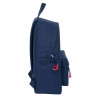 School Bag Benetton Italy Navy Blue 33 x 42 x 15 cm