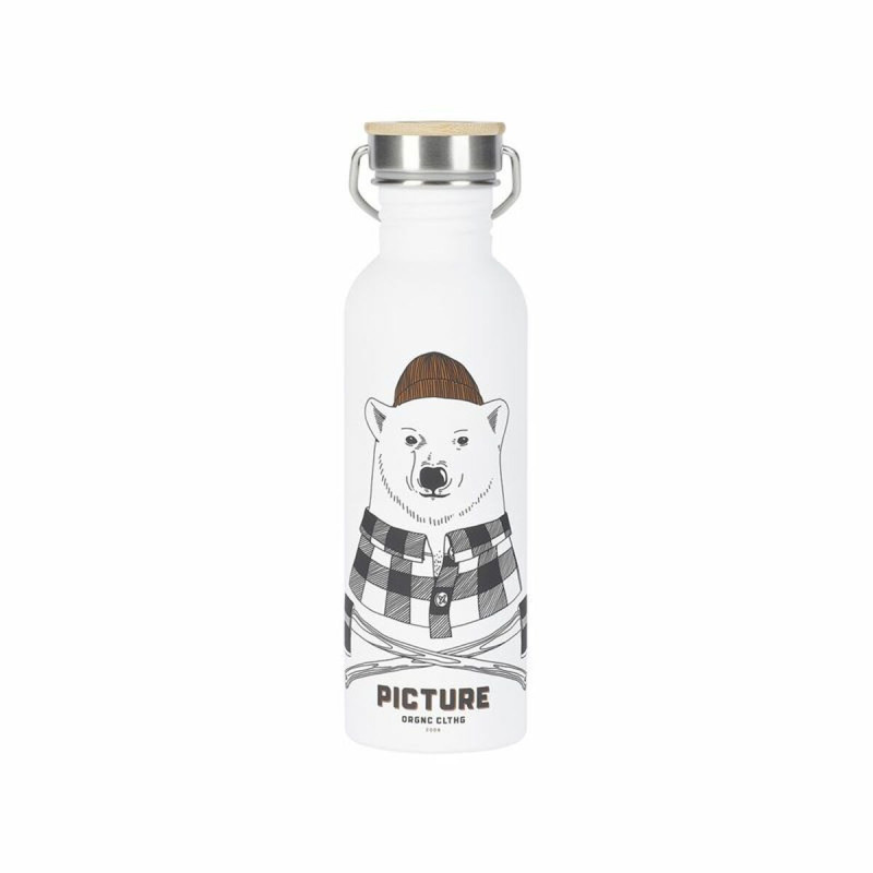 Water bottle Picture Hampton  750 ml White Wood