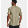 Short Sleeve T-Shirt Under Armour Wordmark Green