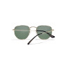 Unisex Sunglasses Hawkers SIXGON DRIVE Golden Ø 51 mm Green