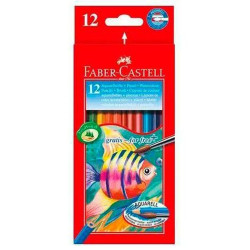 Watercolour Pencils Faber-Castell Multicolour 6 Pieces