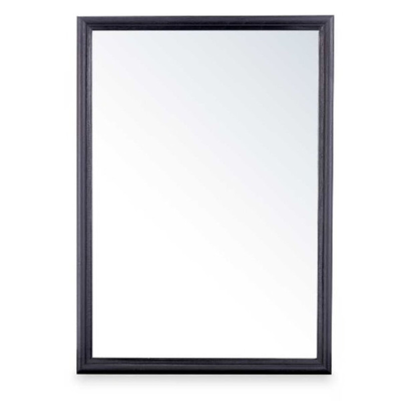 Wall mirror Wood Black 50 x 70 x 50 cm