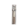 Peeler Knife Quid Cocco Brown Metal 9 cm (Pack 12x)