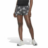 Sports Shorts for Women Adidas Logo Graphic Pacer Black