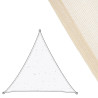 Shade Sails Awning 3 x 3 m Beige Polyethylene 300 x 300 x 0,5 cm