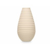 Vase Beige Ceramic 22 x 44 x 22 cm (2 Units) Stripes