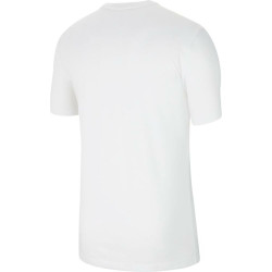 Men’s Short Sleeve T-Shirt DF PARK20 SS TOP CW6936 Nike 100 White