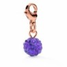 Ladies' Beads Folli Follie 3P0T026RX Purple 1 cm