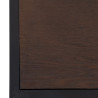 Chest of drawers BROWNIE Dark brown Fir wood 80 x 35 x 80 cm MDF Wood