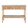 Console Home ESPRIT Light brown Rope Fir 110 x 40 x 79,5 cm