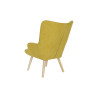 Armchair DKD Home Decor Yellow Beige Light grey 70 x 73 x 100 cm