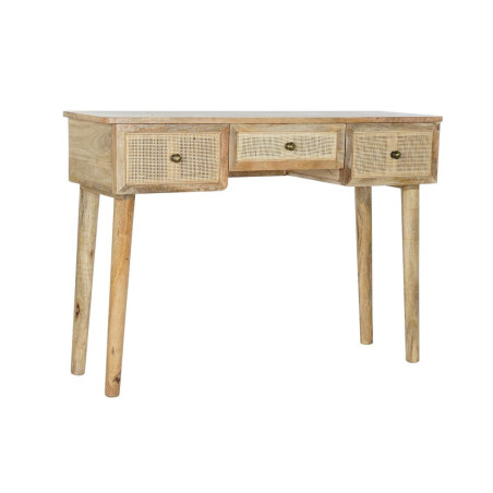 Console DKD Home Decor Natural Mango wood 110 x 35 x 76 cm