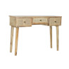 Console DKD Home Decor Natural Mango wood 110 x 35 x 76 cm