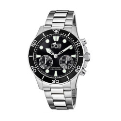 Men's Watch Lotus 18800/2 Black Silver