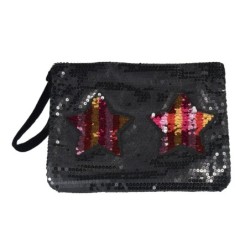 Women's Handbag Camaieu ARAINBOWPOCKET Black 28 x 22 cm