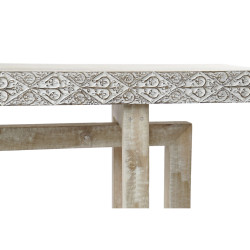 Console Home ESPRIT White Mango wood 140 x 38 x 72 cm