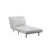 Sofabed DKD Home Decor Cream Metal Scandi 90 x 90 x 84 cm