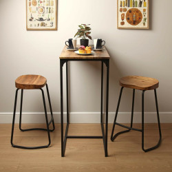 Stool Versa 42 x 65 x 50 cm (2 Units)