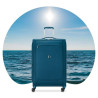 Large suitcase Delsey Montmartre Air 2.0 Blue 49 x 78 x 31 cm