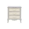 Nightstand Home ESPRIT Grey Mango wood 55 x 45 x 60 cm