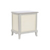 Nightstand Home ESPRIT Grey Mango wood 55 x 45 x 60 cm