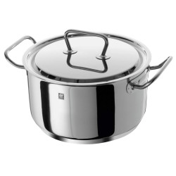 Casserole with Lid Zwilling 66580-000-0 Silver Stainless steel Ø 24 cm Ø 20 cm Ø 16 cm 1,5 L 2 L 3 L 4 L 6 L (5 Units)