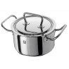 Casserole with Lid Zwilling 66580-000-0 Silver Stainless steel Ø 24 cm Ø 20 cm Ø 16 cm 1,5 L 2 L 3 L 4 L 6 L (5 Units)