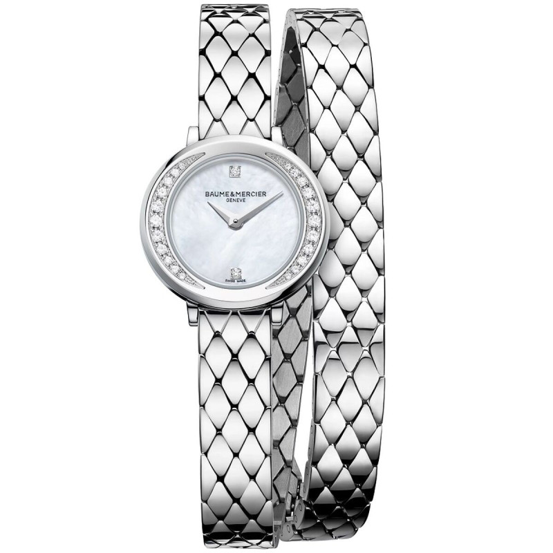 Ladies' Watch Baume & Mercier PETITE PROMESSE W-DIAMOND (Ø 22 mm)