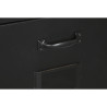 Chest of drawers Home ESPRIT Black Metal Loft 75 x 45 x 80 cm