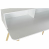 Desk DKD Home Decor Natural MDF White (120 x 60 x 92 cm)