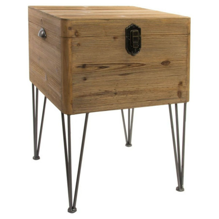 Side table DKD Home Decor Metal Wood (49 x 51 x 74 cm)