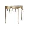 Console Home ESPRIT Golden Aluminium 90 x 34 x 75 cm