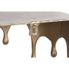 Console Home ESPRIT Golden Aluminium 90 x 34 x 75 cm