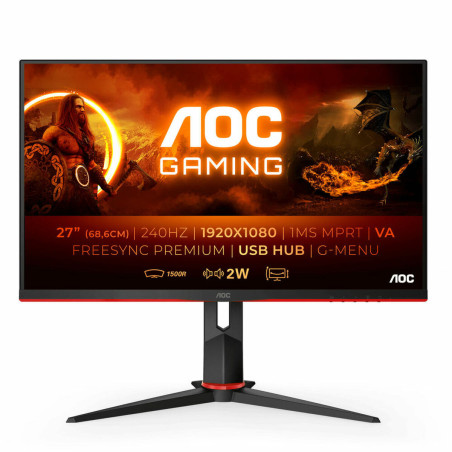 Monitor AOC C27G2ZU/BK 27" Full HD 240 Hz