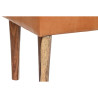 Bench DKD Home Decor Camel Wood 122 x 41 x 46 cm