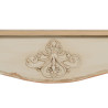 Console Cream Natural Fir wood MDF Wood 135 x 43 x 77 cm