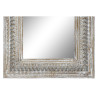 Wall mirror Home ESPRIT White Wood 100 x 5 x 120 cm