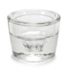 Candleholder Transparent Glass 6 x 4,3 x 6 cm (12 Units)