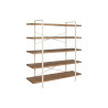 Shelves Home ESPRIT White Metal Fir 150,5 x 44 x 170 cm