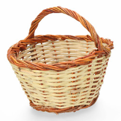 Basket EDM Cane 30 x 22 x 15 cm